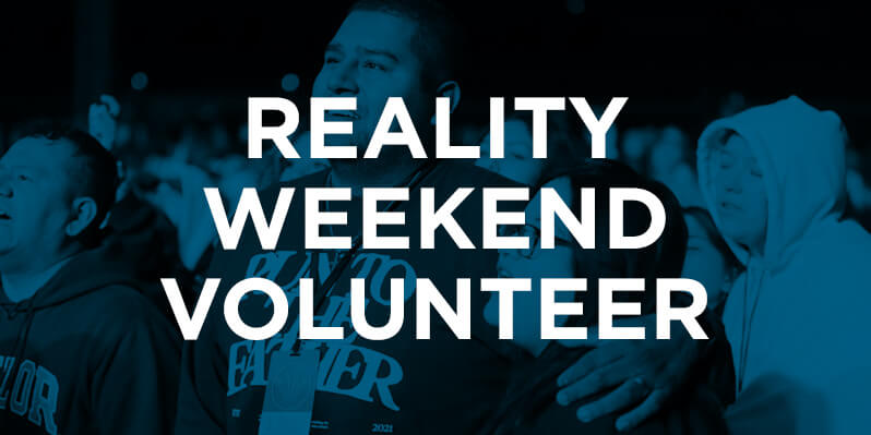 Image for Reality Weekend Volunteer